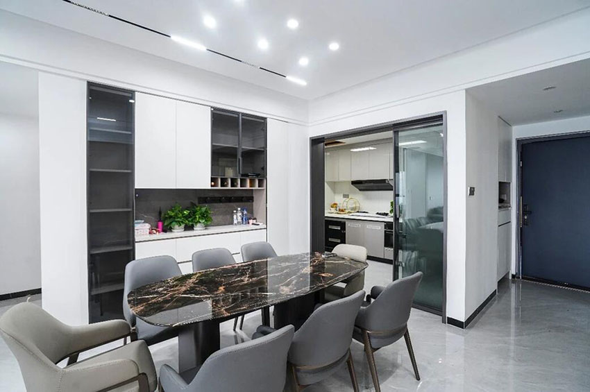 城觀湖上筑四居室，收納+顏值能裝到這么頂！學(xué)到了！